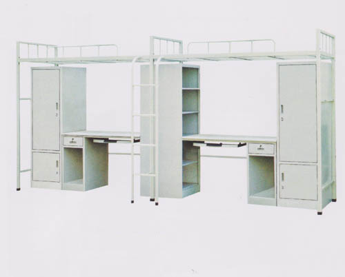 公寓床017 连体二位公寓套床