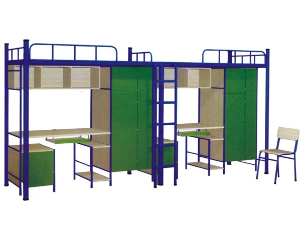 JB-124四人间学生公寓家具