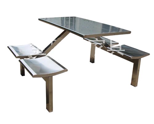 不锈钢餐桌椅004